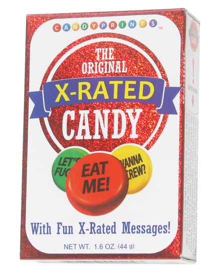 Original X-Rated Candy – 1.6 oz Box by Candy Prints product image