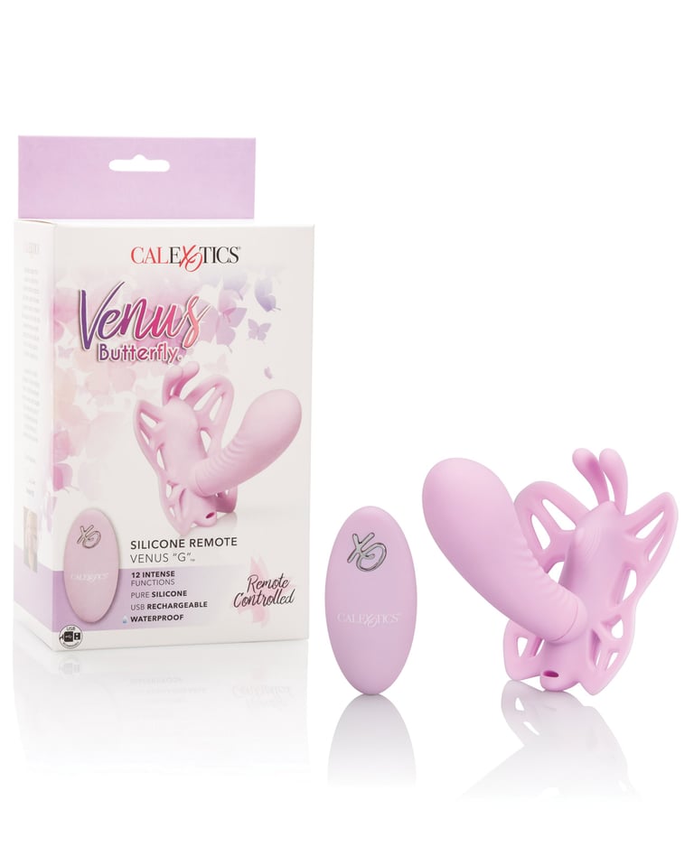 Venus Butterfly Silicone Remote Venus G – Pink by Venus Butterfly product image