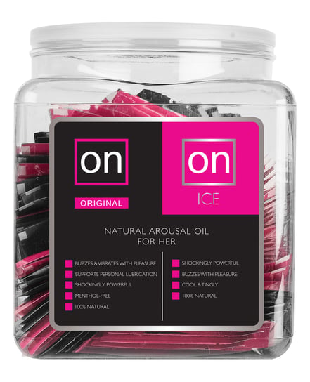ON for Her Arousal Gel Single Use Ampule Tub – Original & Ice Tub of 75 by On product image