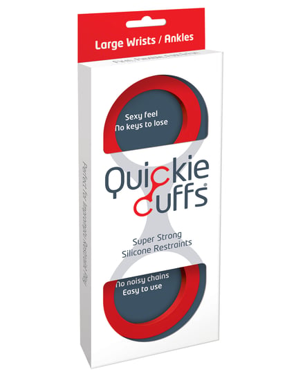 Quickie Cuffs Large – Red by Creative Conceptions product image