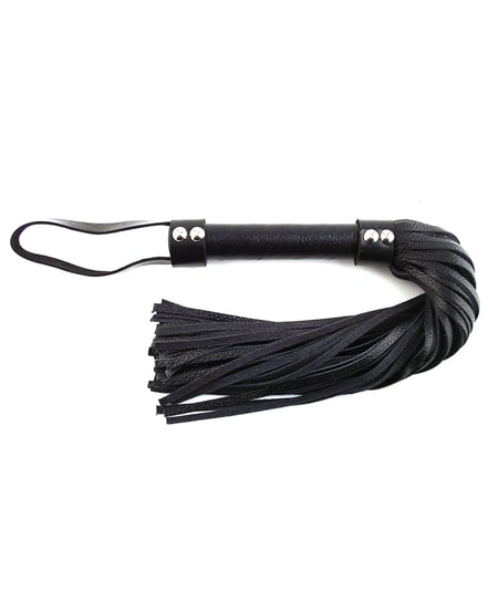 Rouge Short Leather Flogger – Black by Rouge product image