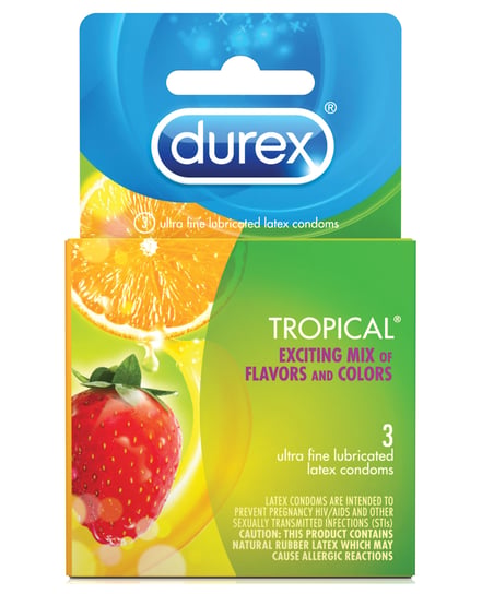 Durex Tropical Flavors – Box of 3 by Durex product image