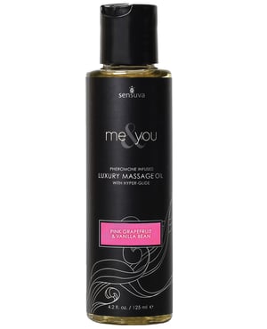 Sensuva Me & You Massage Oil – 4.2 oz Sensual Bliss by Sensuva product image