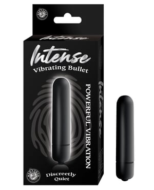 Intense Vibrating Bullet – Black by Nasstoys product image