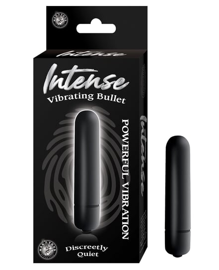 Intense Vibrating Bullet – Black by Nasstoys product image