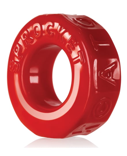 Oxballs Atomic Jock Sprocket Cockring – Red by Oxballs product image