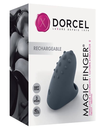 Dorcel Rechargeable Magic Finger – Black by Dorcel product image