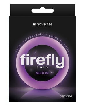 Firefly Halo Medium Cockring – Purple by Firefly product image