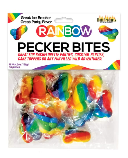 Rainbow Pecker Bites Candies by Hott Products product image