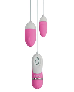 GigaLuv Dual Vibra Bullets – 10 Functions Pink by Gigaluv product image