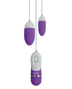 GigaLuv Dual Vibra Bullets – 10 Functions Purple by Gigaluv product image