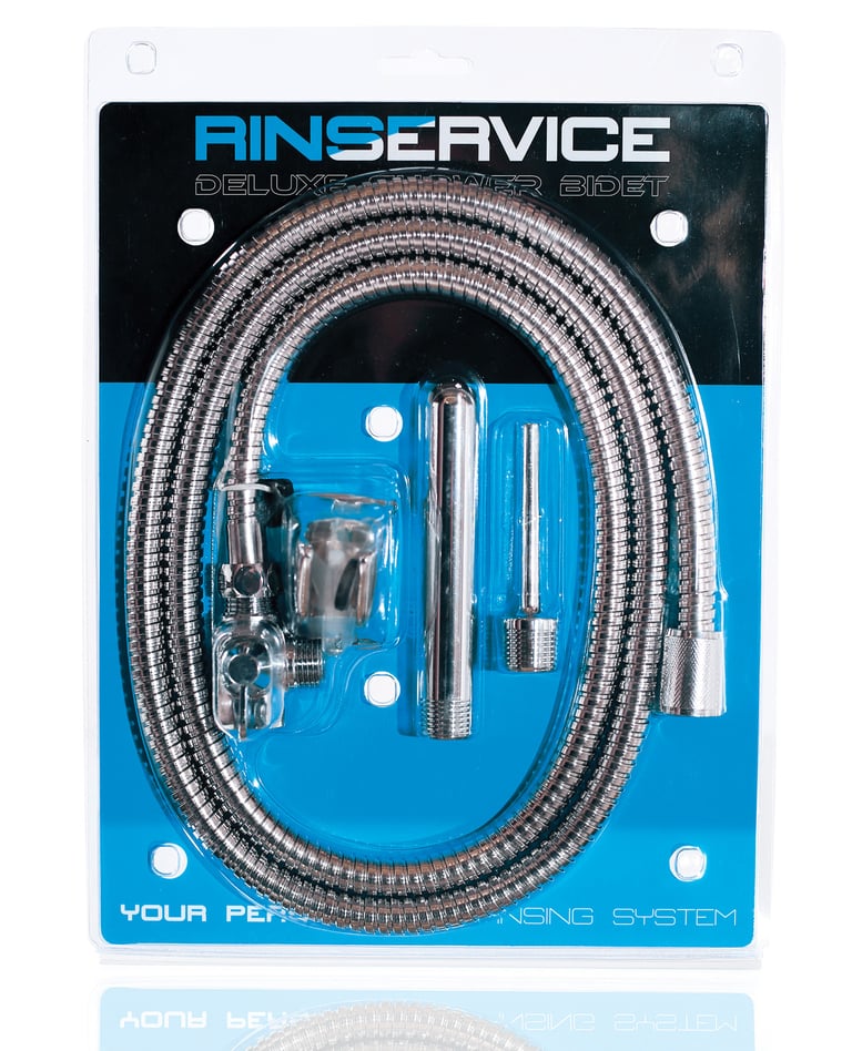 Rinservice Stainless Steel Shower Bidet by Cleanline product image