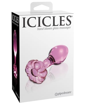 Icicles No. 48 Butt Plug – Pink by Icicles product image