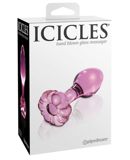 Icicles No. 48 Butt Plug – Pink by Icicles product image