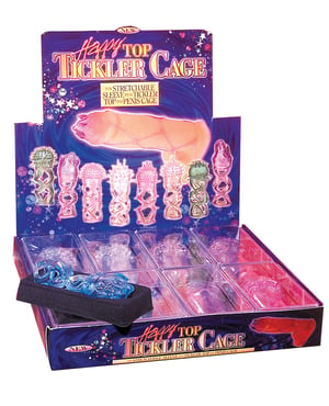 Happy Top Tickler Cage – Box of 8 by Pipedream Products product image