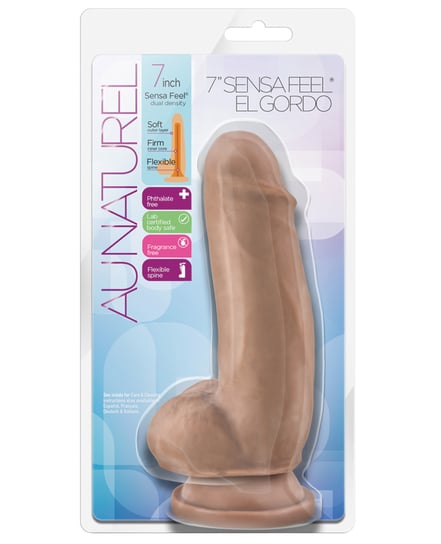Blush Au Naturel 7″ Sensa Feel Fat Boy – Latin by Au Naturel product image
