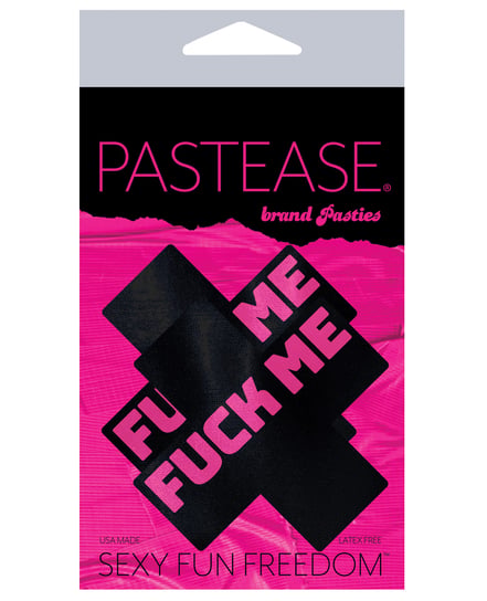 Pastease Fuck Me Plus – Black/Pink O/S by Pastease product image