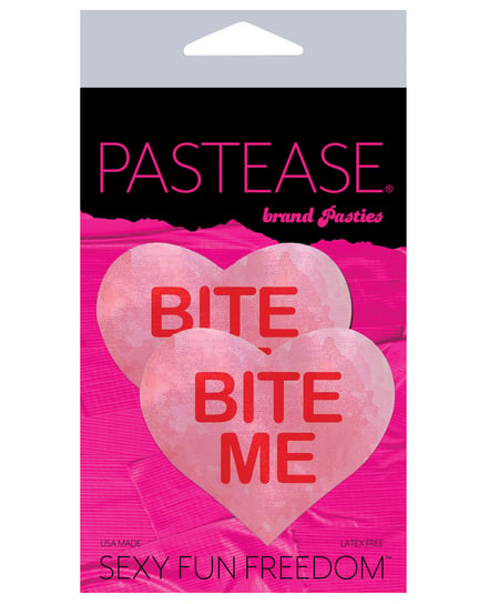 Pastease Bite Me Heart – Pink/Red O/S by Pastease product image