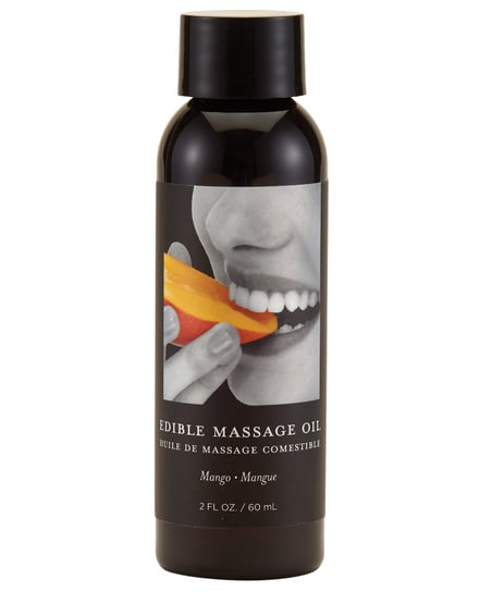 Earthly Body Edible Massage Oil – 2 oz Mango by Earthly Body product image