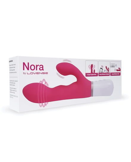 Lovense Nora Rotating Head Rabbit – Pink by Lovense product image