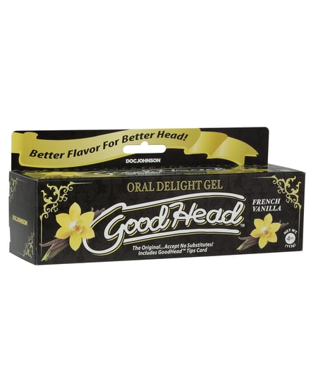 GoodHead Oral Gel – 4 oz French Vanilla by GoodHead product image