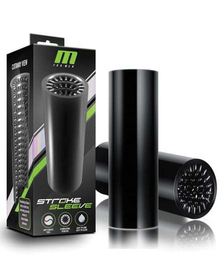 Blush M for Men Stroke Sleeve – Black by M for Men product image