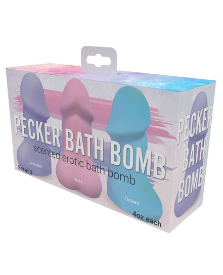 Pecker Bath Bomb – Pack of 3 by Hott Products product image