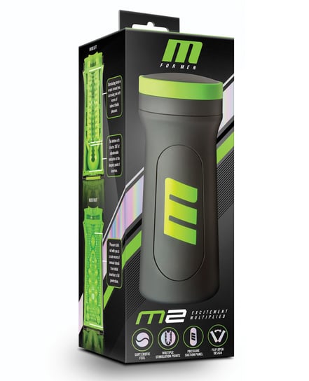 Blush M for Men M2 Superior Stroker – Black by M for Men product image