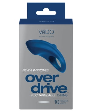 VeDO Overdrive Plus Rechargeable C Ring – Midnight Madness by VeDO product image