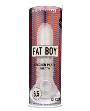 Perfect Fit Fat Boy 6.5″ Checker Plate Sheath – Clear by Perfect Fit product image
