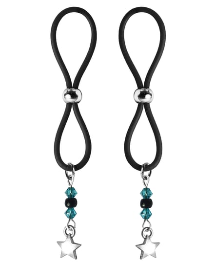 Bijoux de Nip Nipple Halos Star Charm – Turquoise/Black by Bijoux de Nip product image