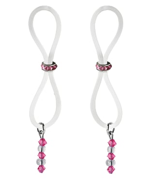 Bijoux de Nip Nipple Halos Pink Gem Slider – Pink/Clear by Bijoux de Nip product image