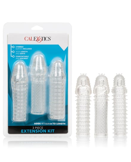 Extension 3 Piece Kit – Clear by Extensions product image