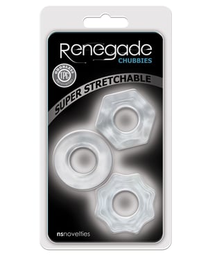 Renegade Chubbies 3 pack – Clear by Renegade product image