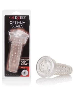 Optimum Series Stroker Pump Sleeve – Pussy Clear by Optimum Series product image
