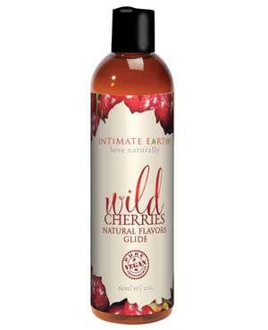 Intimate Earth Natural Flavors Glide – 60 ml Wild Cherries by Intimate Earth product image