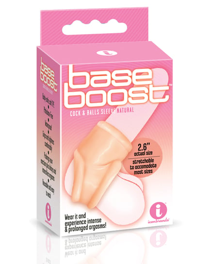 The 9’s Base Boost Cock & Balls Sleeve – Natural by The 9s product image