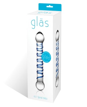 Glas 6.5″ Spiral Dildo by Glas product image