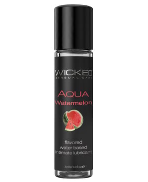 Wicked Sensual Care Aqua Water Based Lubricant – 1 oz Watermelon by Wicked Sensual Care product image