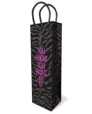 Hash Tag Naughty Gift Bag by Little Genie product image
