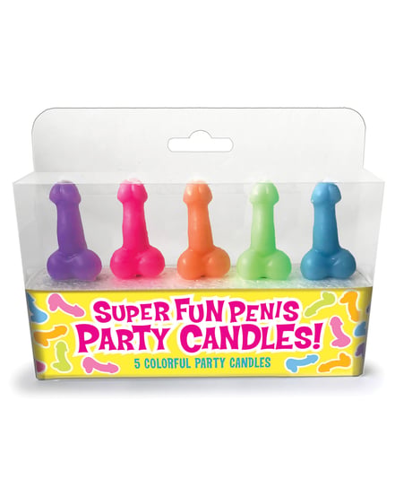 Super Fun Party Candles – Set of 5 by Candy Prints product image