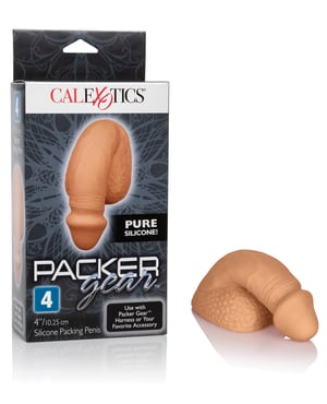 Packer Gear 4″ Silicone Packing Penis – Tan by Packer Gear product image