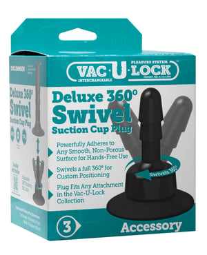 Vac-U-Lock Deluxe 360 Swivel Suction Cup Plug by Vac-U-lock product image