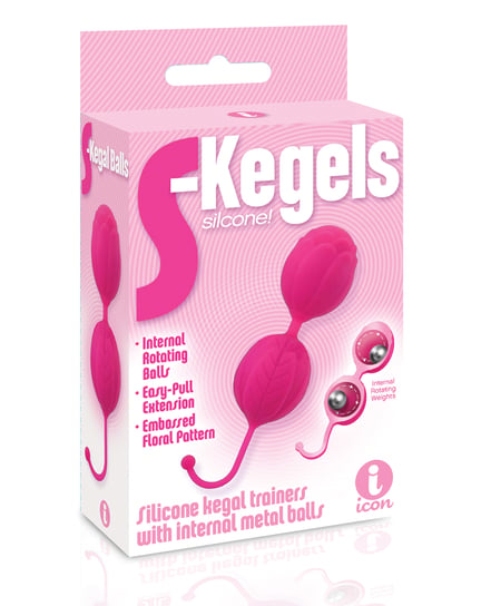 The 9’s S-Kegels Silicone Balls – Pink by The 9s product image