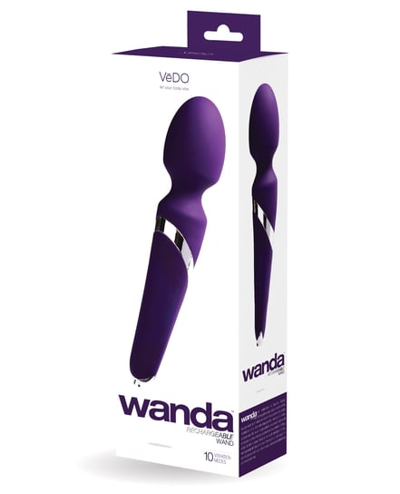 VeDO Wanda Rechargeable Wand – Deep Purple by VeDO product image