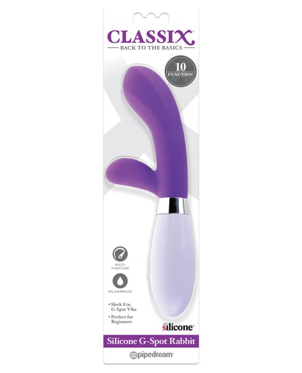 Classix Silicone G-Spot Rabbit – Purple by Classix product image