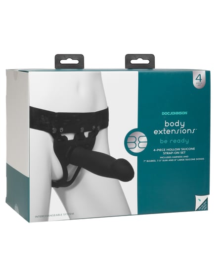 Body Extensions Be Ready 4 Piece Strap On Set by Body Extensions product image