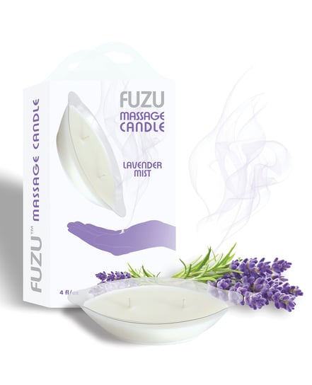 Fuzu Massage Candle – 4 oz Lavender Mist by Fuzu product image