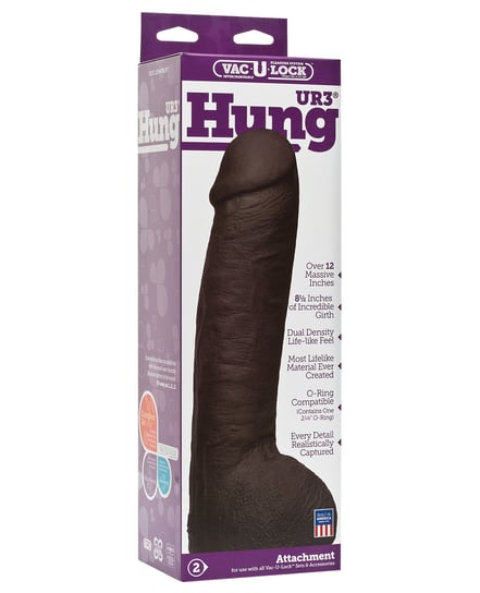 Vac-U-Lock ULTRASKYN 12″ Hung – Chocolate by Vac-U-lock product image