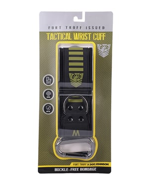 Fort Troff Tactical Wrist Cuffs – Black/Green by Fort Troff product image